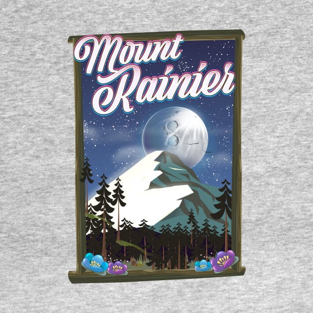 Mount Rainier USA by nickemporium1